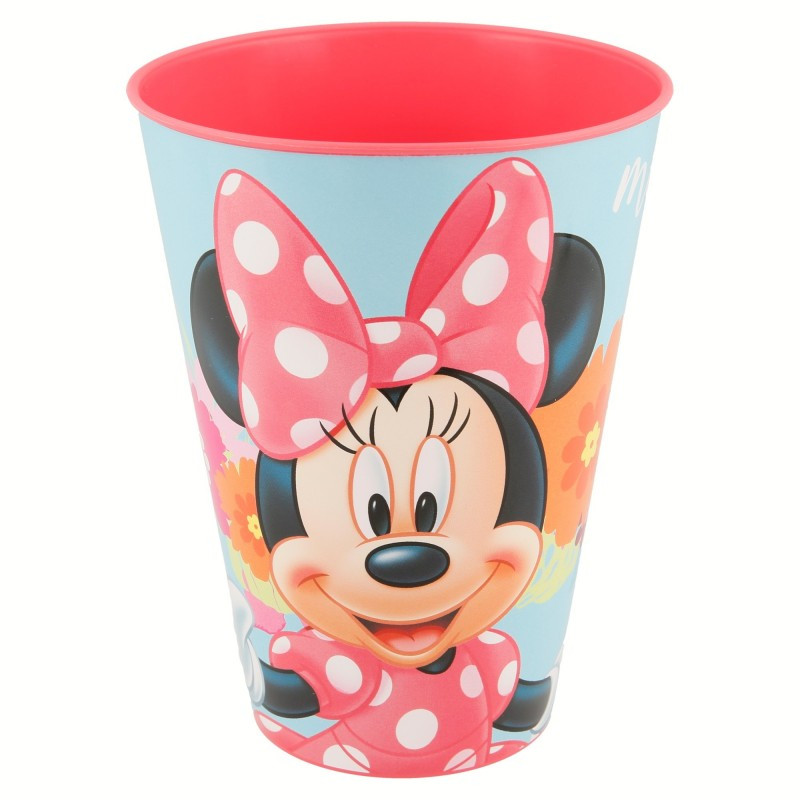 VASO PLÁSTICO GRANDE 430 ML. MINNIE