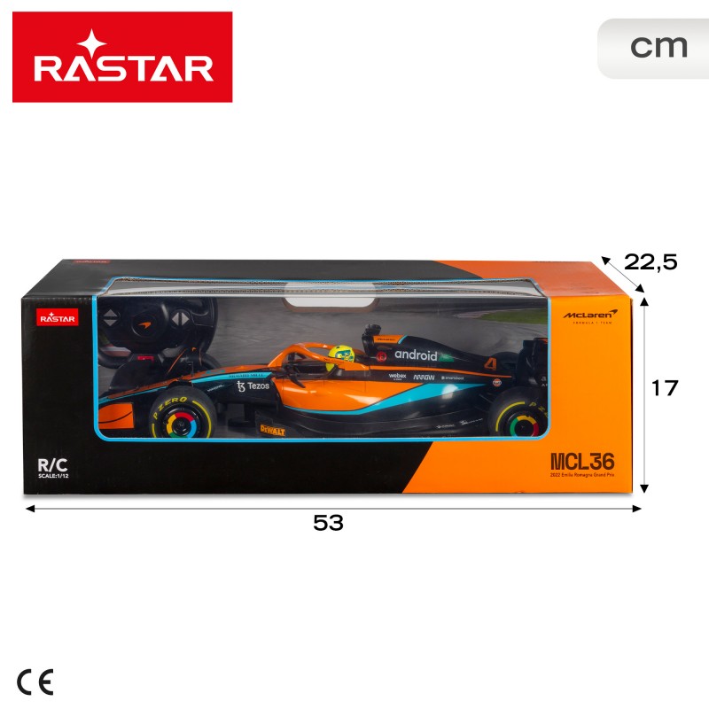 McLAREN F1 MCL36 RADIO CONTROL ESC.1:12
