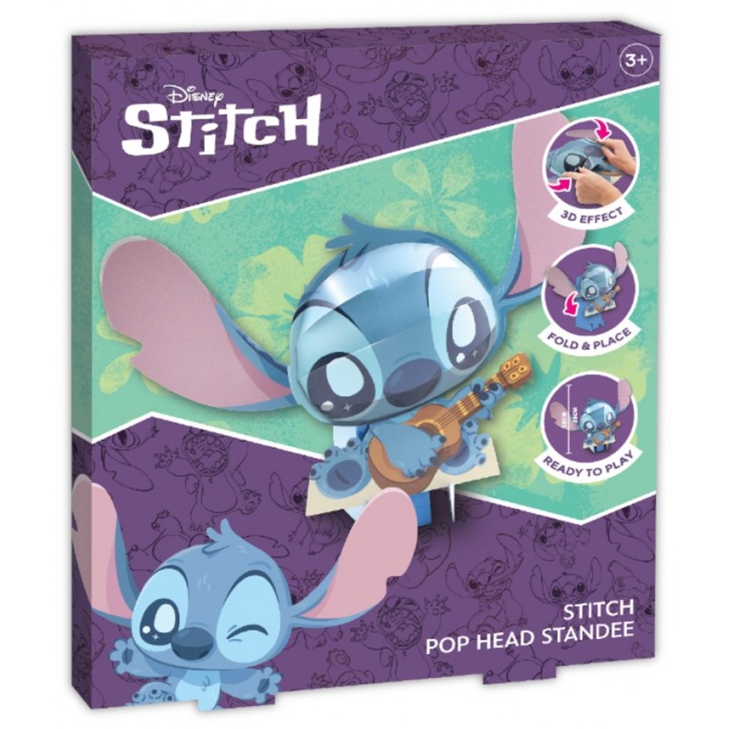 FIGURA 3D STITCH 4 MODELOS 20 CM.