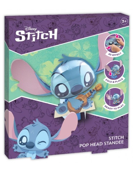 FIGURA 3D STITCH 4 MODELOS 20 CM.