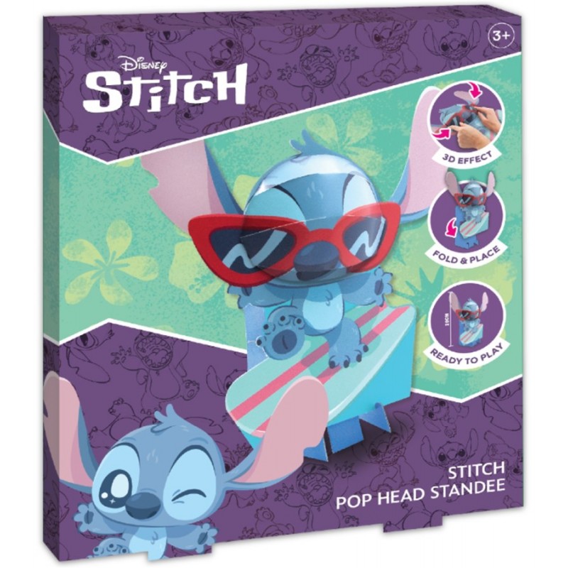 FIGURA 3D STITCH 4 MODELOS 20 CM.
