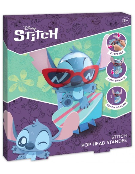 FIGURA 3D STITCH 4 MODELOS 20 CM.