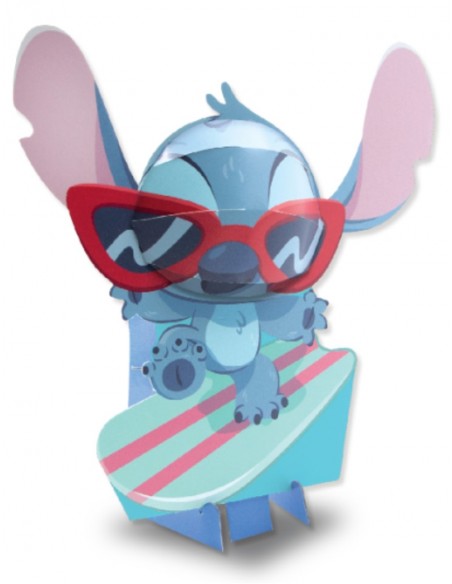 FIGURA 3D STITCH 4 MODELOS 20 CM.