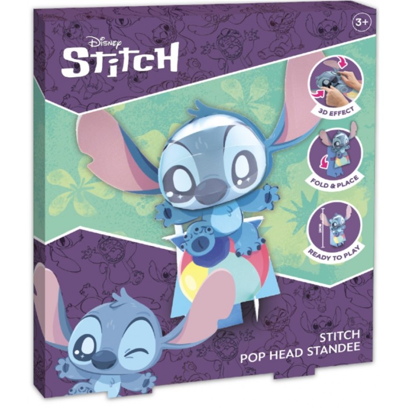 FIGURA 3D STITCH 4 MODELOS 20 CM.