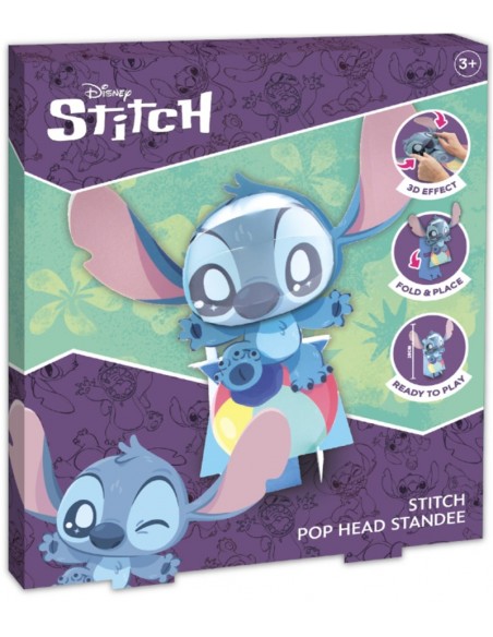 FIGURA 3D STITCH 4 MODELOS 20 CM.