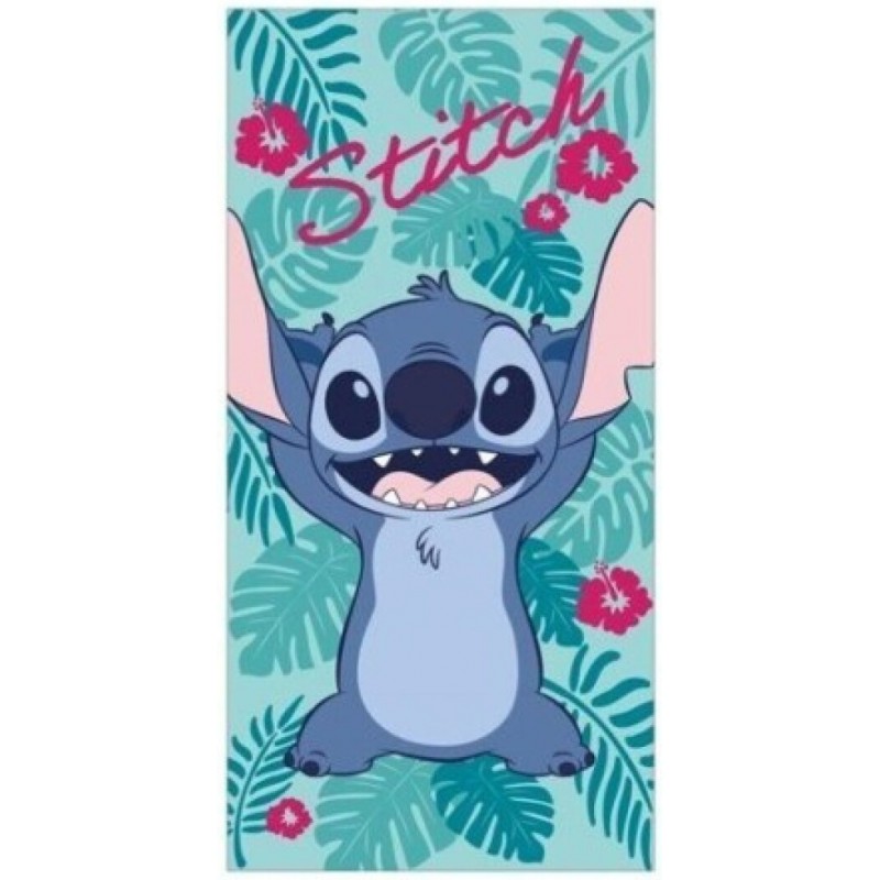 TOALLA STITCH MICROFIBRA 140x70 CM.