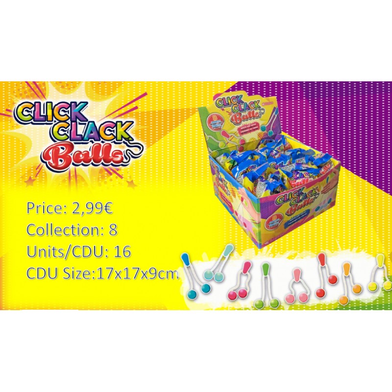 SOBRE SORPRESA CLICK CLACK BALLS