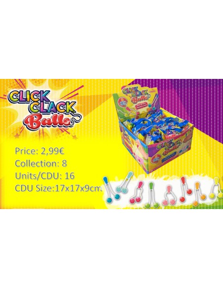 SOBRE SORPRESA CLICK CLACK BALLS