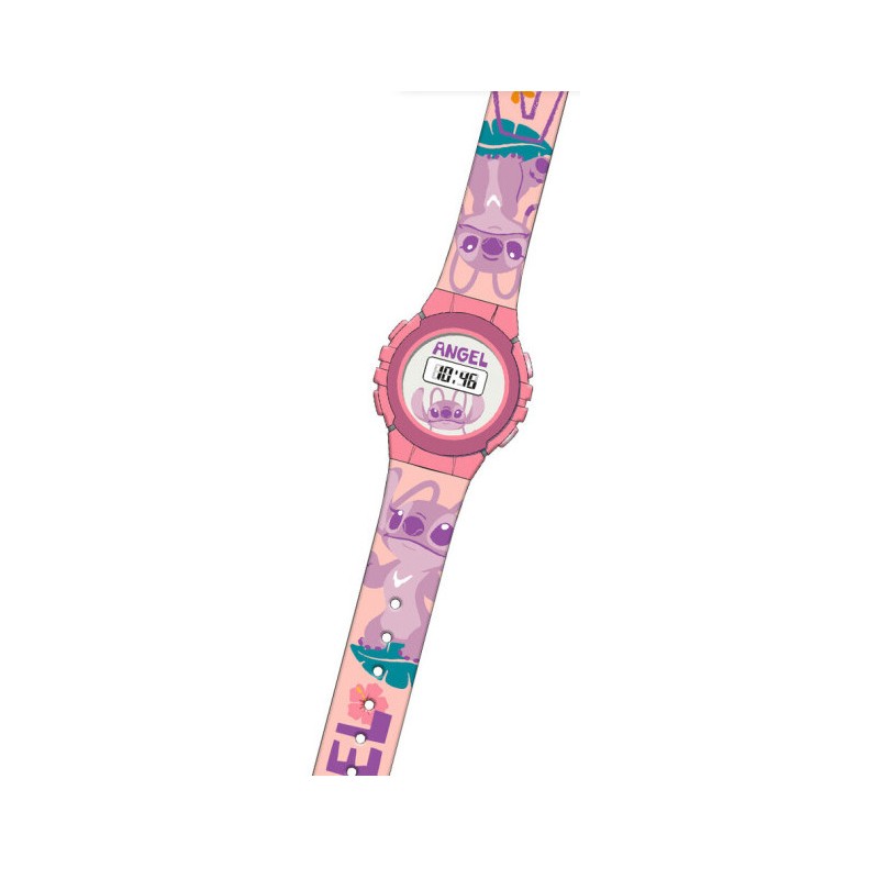 RELOJ DIGITAL STITCH ROSA