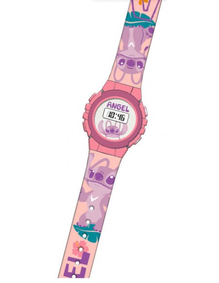 RELOJ DIGITAL STITCH ROSA