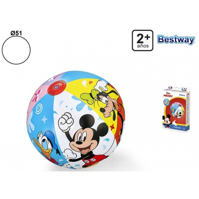 PELOTA HINCHABLE DISNEY Ø51 CM.