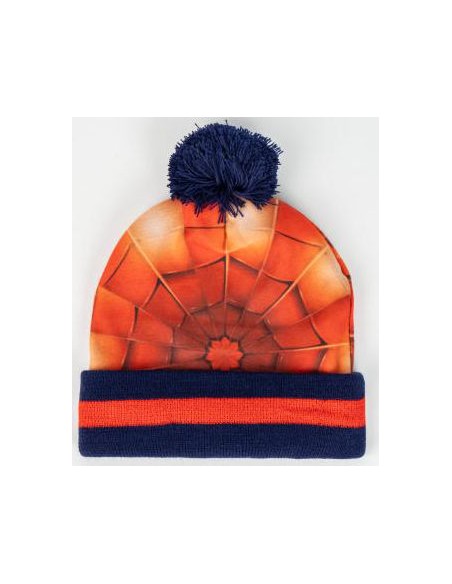 Gorro con diseño de máscara de Spider-Man