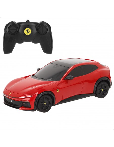 Coche teledirigido Ferrari Purosangue SUV rojo escala 1:24 Rastar