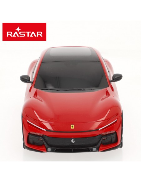 Coche teledirigido Ferrari Purosangue SUV rojo escala 1:24 Rastar