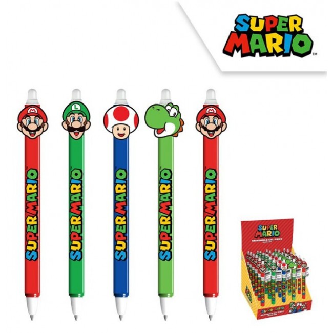 BOLÍGRAFO SUPER MARIO TINTA...