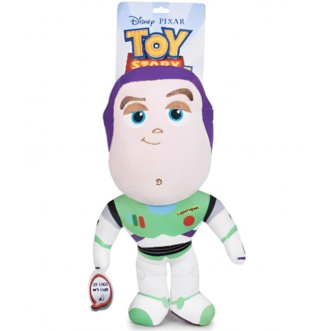 Peluche suave de Buzz Lightyear de 30 cm de la película Toy Story, licencia oficial Disney Pixar.