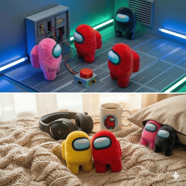 PELUCHE AMONG US 36 CM. 2