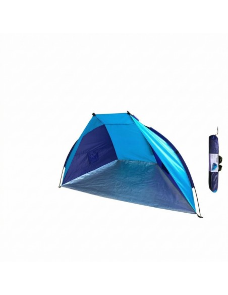Refugio de playa con protección solar: sombra garantizada y montaje rápido para toda la familia.