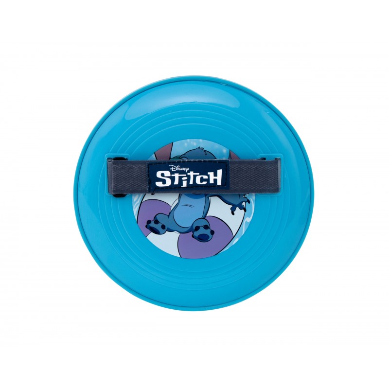 Set de juego de atrapar la pelota con velcro de Stitch Disney con dos palas circulares y pelota adhesiva