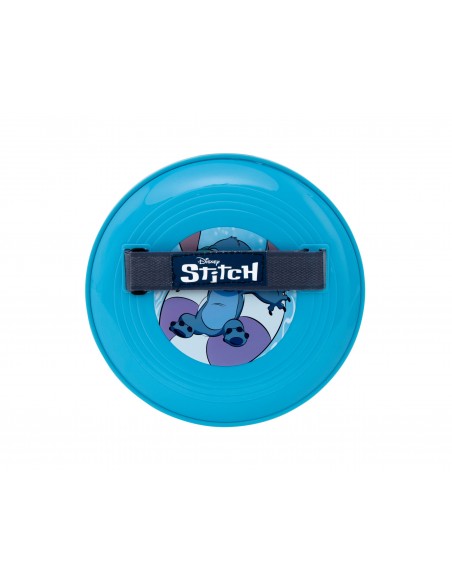 Set de juego de atrapar la pelota con velcro de Stitch Disney con dos palas circulares y pelota adhesiva