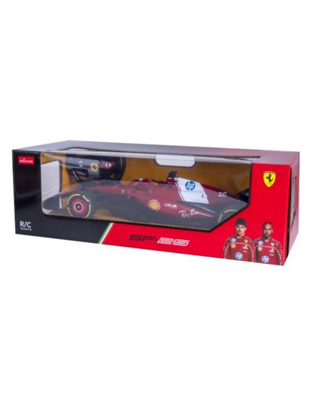 COCHE TELEDIRIGIDO FERRARI F1 SF-25 RASTAR 1:12 - RÉPLICA OFICIAL
