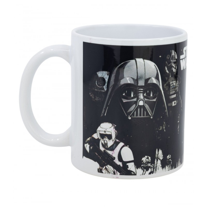 Taza de Star Wars con Darth Vader y Stormtroopers