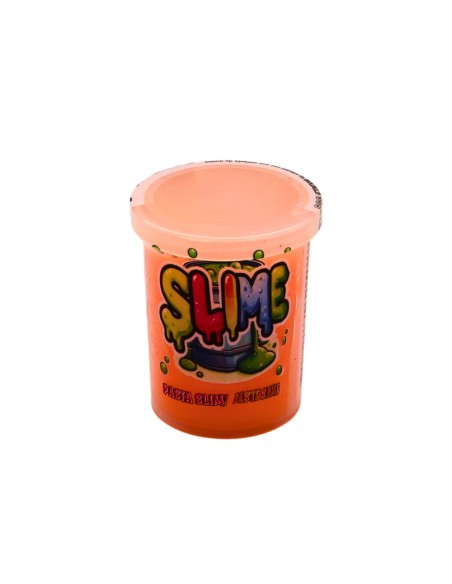 Bote de Slime de Colores Fluorescentes - 40 grs. - Masa Elástica