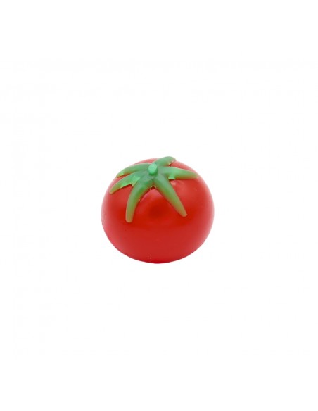 Juguete splat ball con forma de tomate rojo diseñado para lanzarse y aplastarse