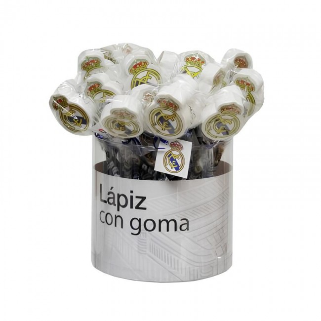 LÁPIz CON GOMA ESCUDO REAL MADRID 2