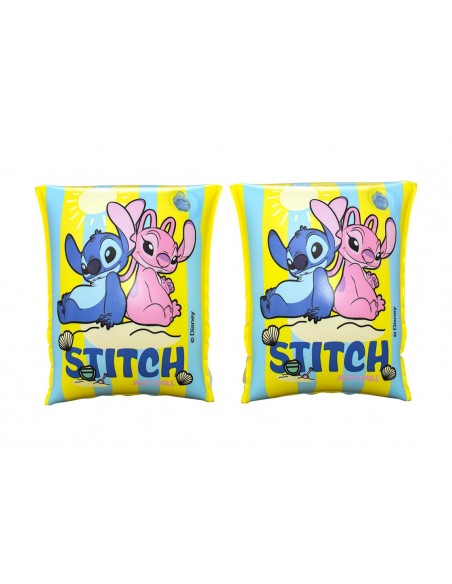Manguitos de natación de Stitch y Angel para niños de 3 a 6 años