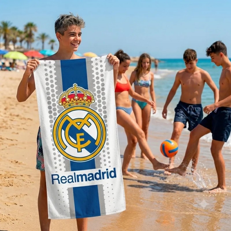 Toalla de Playa y Piscina Real Madrid...