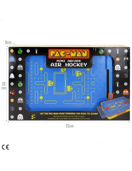 Juego de Mesa Air Hockey Pac-Man Arcade Eléctrico