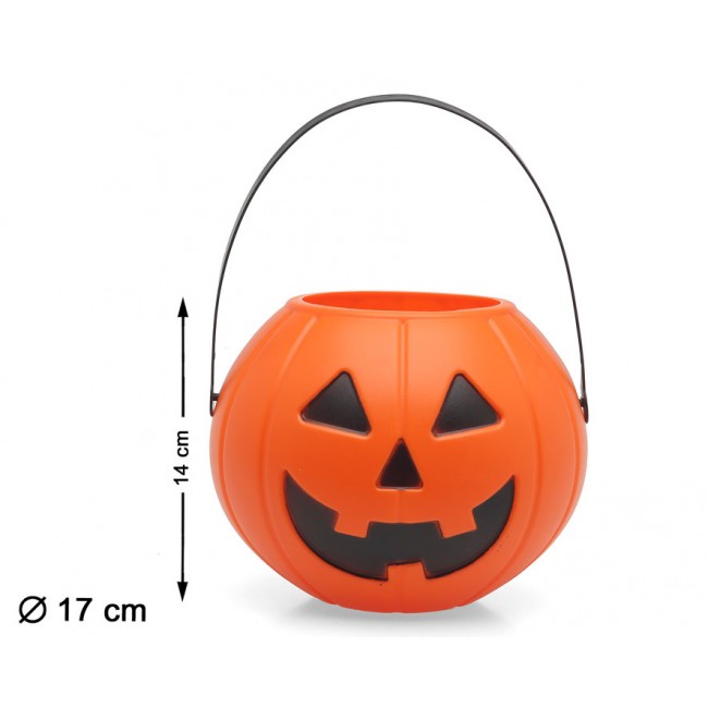 Cubo Calabaza de Halloween...