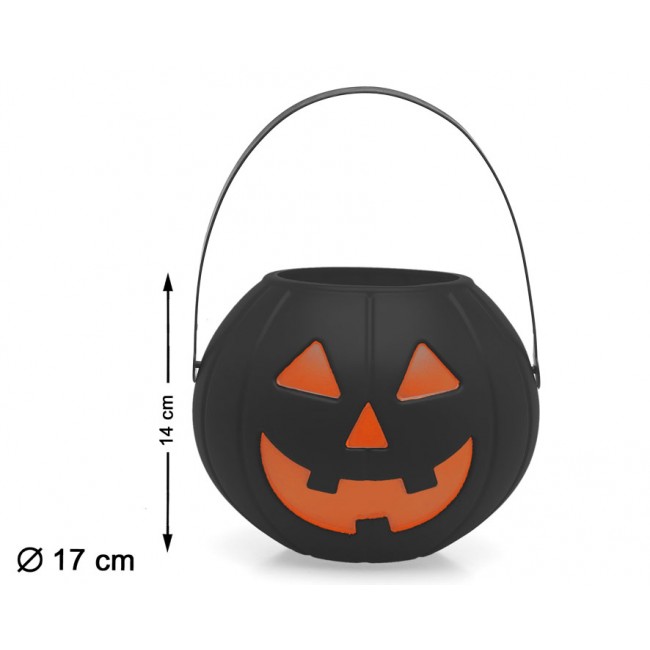Cubo Calabaza Negra de...