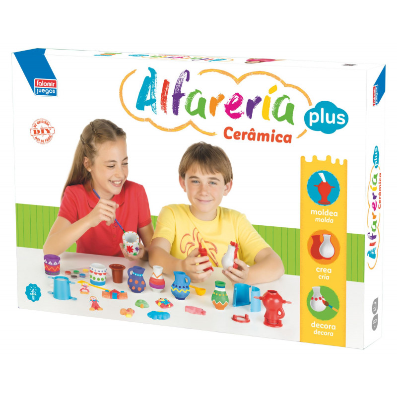 JUEGO DE ALFARERÍA PLUS